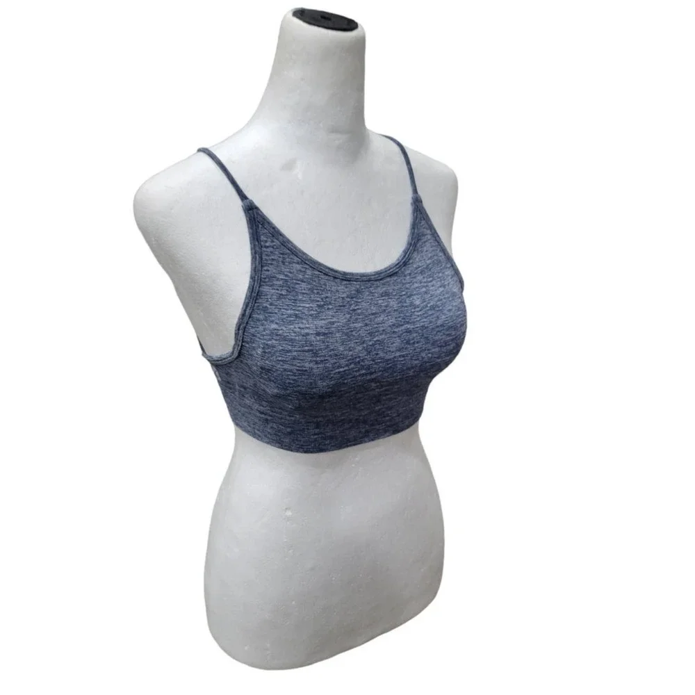 BuffBunny‎ Womens Resource Seamless Sports Bra Size XXS Blue